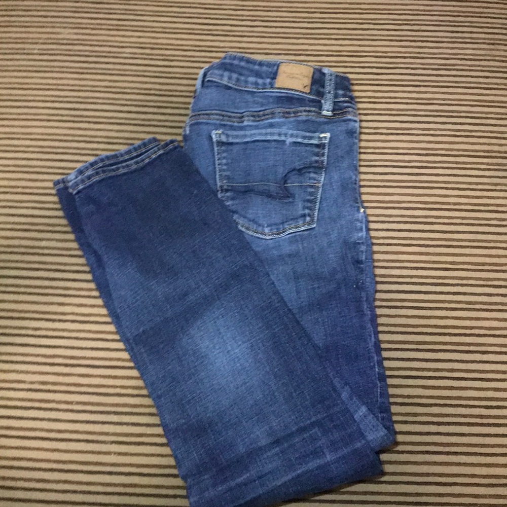 American eagle skinny jeans size 6 short